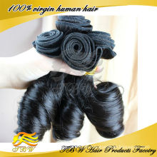 Wholesale unprocessed human hair russian aunty funmi hair bouncy curls